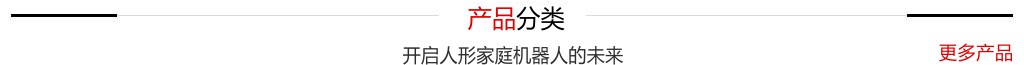 产品分类开启人形家庭机器人的未来